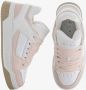 Hogan Leren Sneakers Ronde Neus Veters Logo Pink Dames - Thumbnail 2