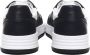 Hogan Leren Sneakers Twee-Tone Bovenwerk Zwart Wit Black Heren - Thumbnail 6