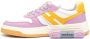 Hogan Leren Sneakers Wit Paars Geel Multicolor Dames - Thumbnail 3
