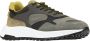 Hogan Leren Stoffen Sneakers Veterschoenen Mannen Multicolor Heren - Thumbnail 2