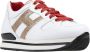 Hogan Leren Vetersneakers met Merkdetails Multicolor Dames - Thumbnail 2