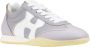 Hogan Leren Vetersneakers Multicolor Dames - Thumbnail 2