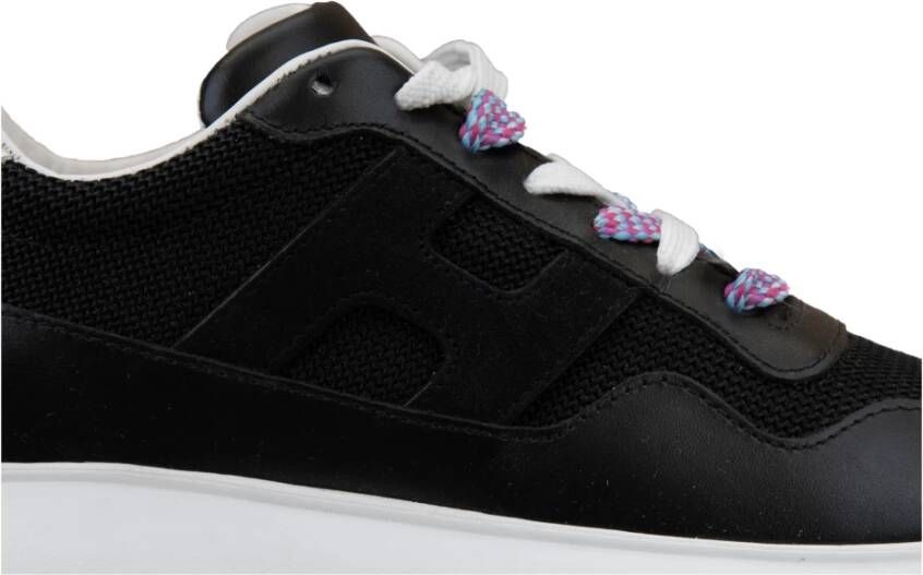 Hogan Leren Vetersneakers voor Dames