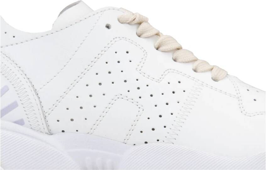Hogan Leren Vetersneakers voor Dames