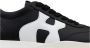 Hogan Leren Vetersneakers voor Dames Black Dames - Thumbnail 5