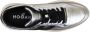 Hogan Leren Vetersneakers voor Dames Gray Dames - Thumbnail 4