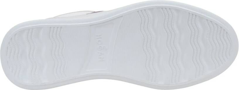 Hogan Leren Vetersneakers voor Dames Multicolor Dames