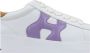 Hogan Leren Vetersneakers voor Dames Multicolor Dames - Thumbnail 5