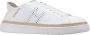 Hogan Leren Vetersneakers voor Dames White Dames - Thumbnail 2
