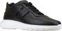 Hogan Leren Vetersneakers voor Vrouwen Black Dames - Thumbnail 2