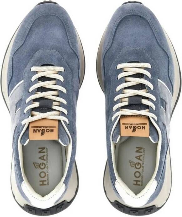Hogan Lichtblauwe sneakers H641 Blauw Dames
