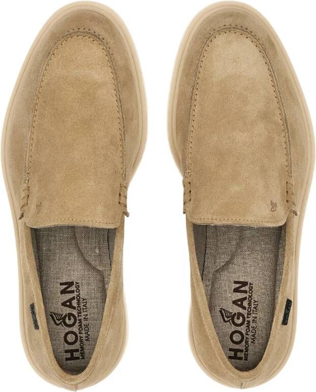 Hogan Loafers Beige Heren