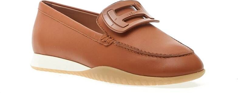 Hogan Loafers Brown Dames