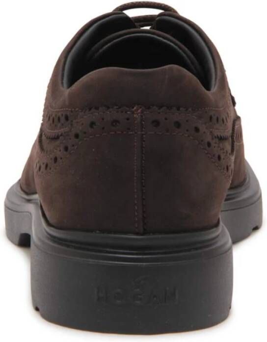 Hogan Memory Foam Derby Schoenen in Ebony
