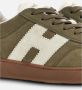 Hogan Groene Veterschoenen Memory Foam Binnenzool - Thumbnail 2