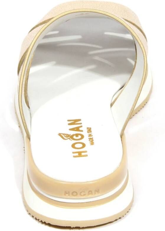Hogan Metallic Mule Sandaal