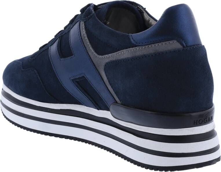Hogan Stijlvolle Sneakers voor Dames Blauw Dames