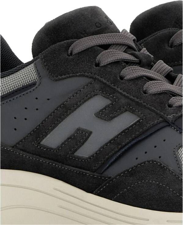 Hogan Midnight Blue Veterschoenen met Memory Foam