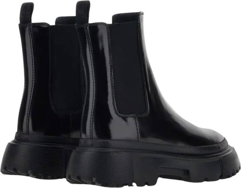 Hogan Moderne Chelsea Boot voor stedelijke stijl Black Dames