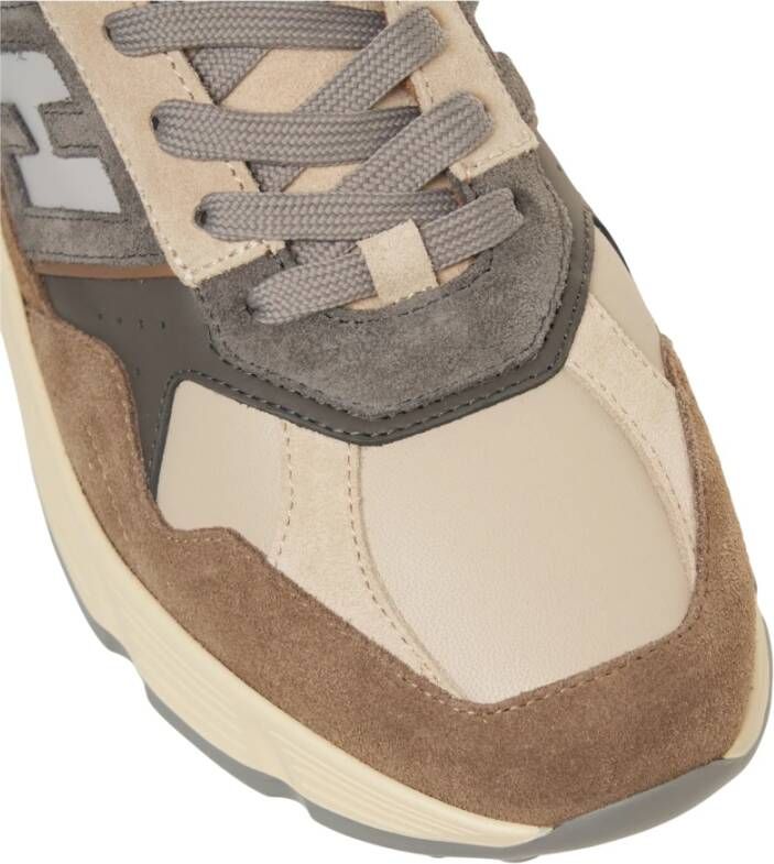 Hogan Moderne Marrone Sneakers Hyperlight Stijl