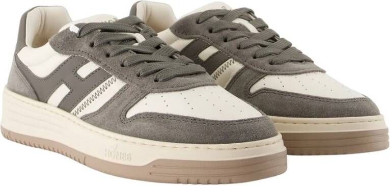 Hogan Multi Leren Sneakers met Top Veters