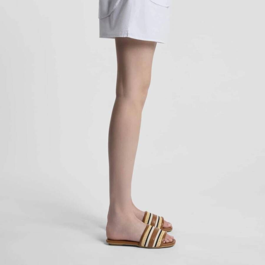Hogan Multikleur Sandalen Ciabatta Stijl