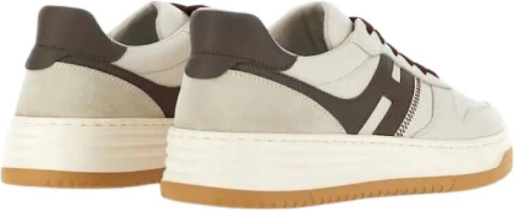 Hogan Nappa Leren Sneakers met Memory Foam Multicolor Heren
