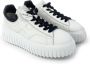 Hogan Platform Sneakers met Zwarte Details White Dames - Thumbnail 4