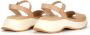 Hogan Beige Platte Sandalen H585 Bruin Dames - Thumbnail 3