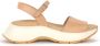 Hogan Beige Platte Sandalen H585 Bruin Dames - Thumbnail 5