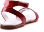 Hogan Platte Sandalen voor Dames Rood Dames - Thumbnail 4