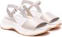 Hogan Zomerse Instap Sandalen White Dames - Thumbnail 4