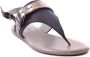 Hogan Platte Sandalen voor Vrouwen Zwart Dames - Thumbnail 2