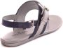 Hogan Platte Sandalen voor Vrouwen Zwart Dames - Thumbnail 4