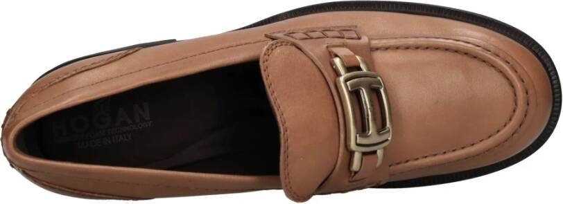 Hogan Platte schoenen Bruin