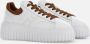 Hogan Witte H-Stripes Damessneakers White Dames - Thumbnail 10