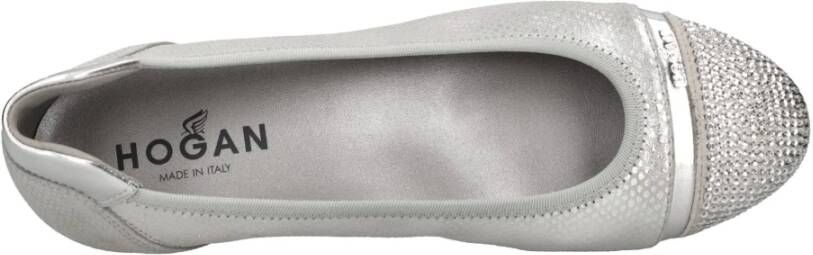 Hogan Platte schoenen Zilver