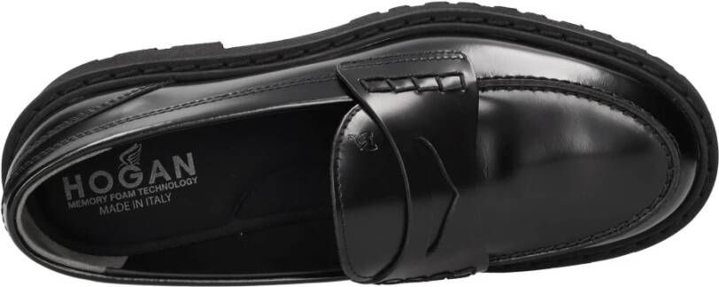 Hogan Platte schoenen Zwart