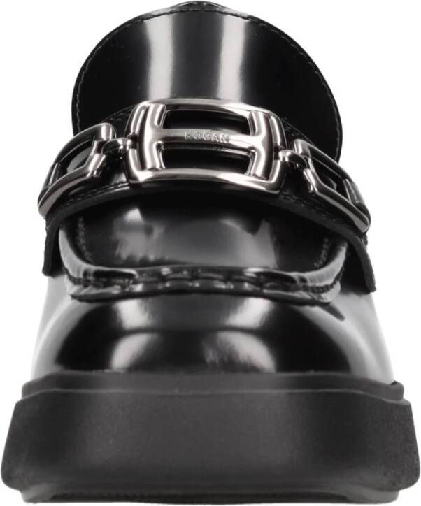 Hogan Platte schoenen Zwart Black Dames