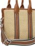 Hogan Raffia en lederen boodschappentas - Thumbnail 2