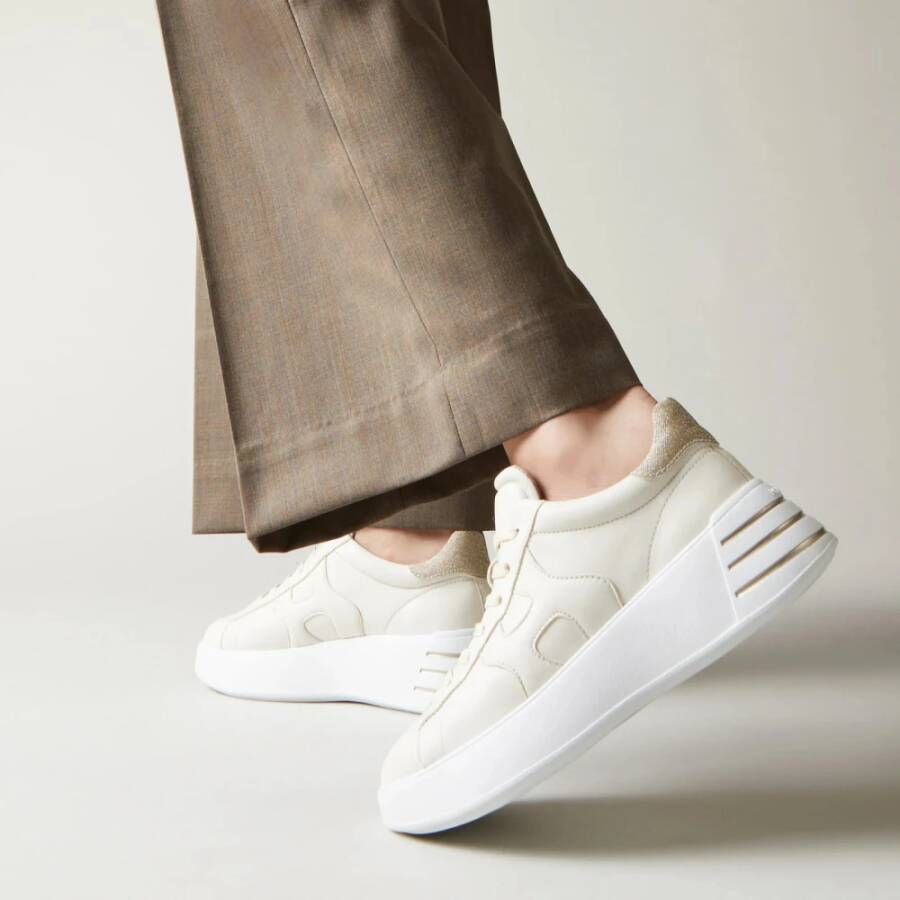Hogan Rebel Ivory Sneakers