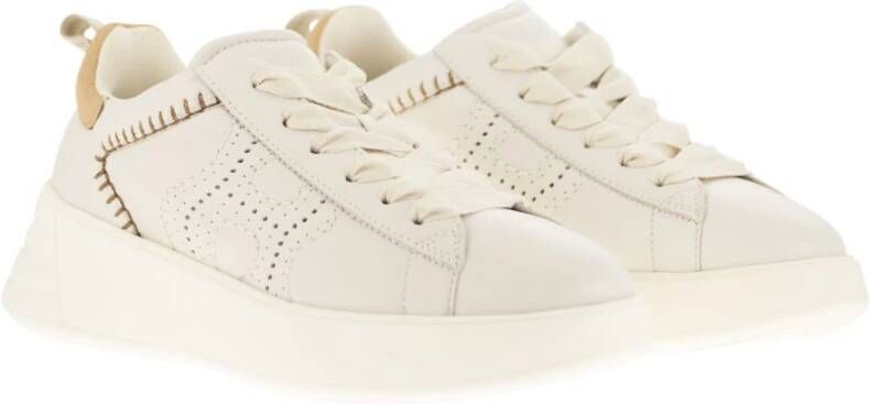 Hogan Rebel Sneakers met extra lichte zool Beige Dames