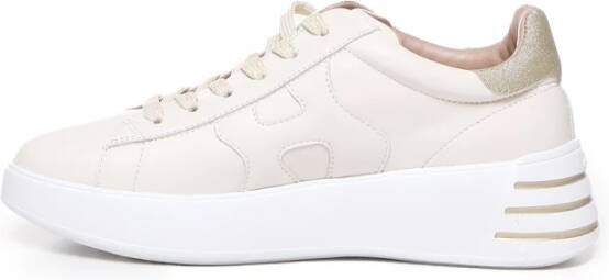 Hogan Rebel Sneakers met H Logo Detail Beige Dames