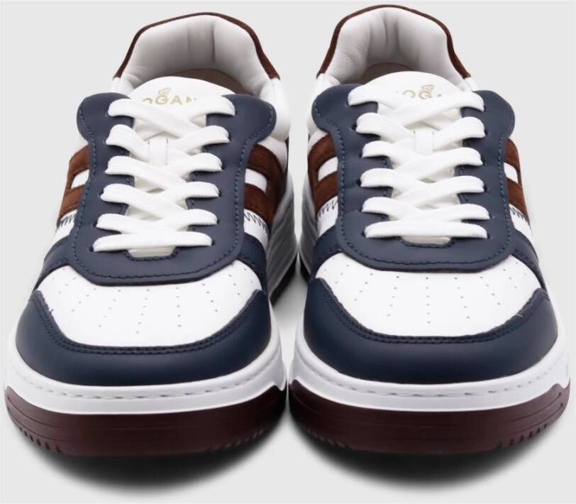 Hogan Retro-Flair Lichtgewicht Sneaker Blauw Heren