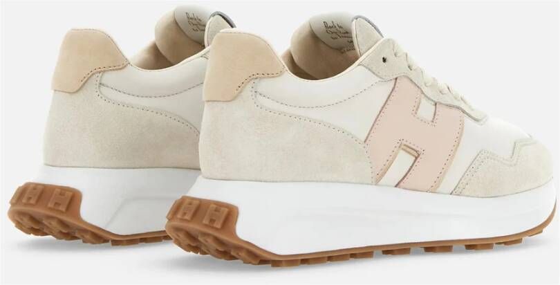 Hogan Retro-geïnspireerde damessneakers met memory foam Beige Dames