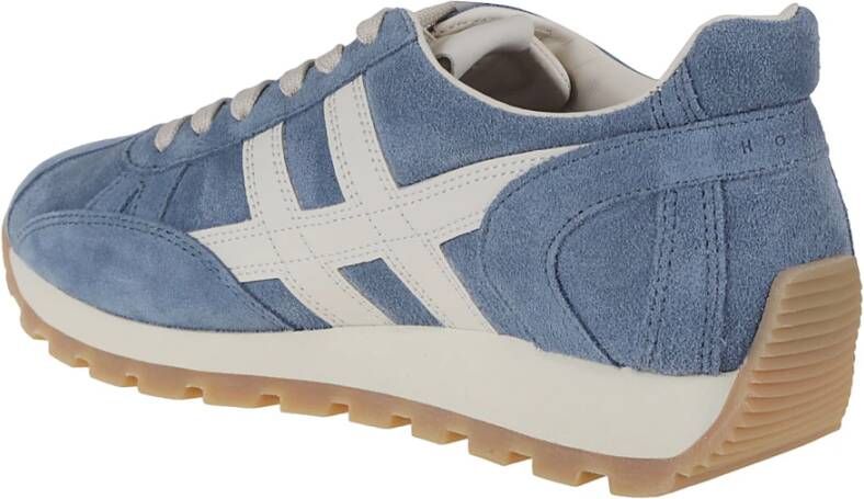 Hogan Retro Suède Sneakers met leren inlegzool