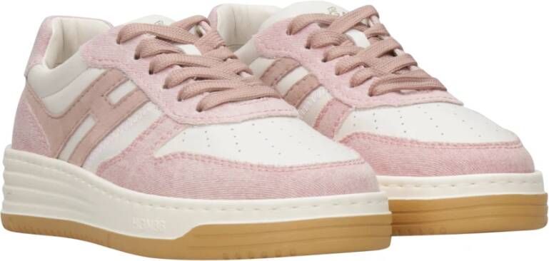 Hogan Retro Vibes Sneakers Pink Dames