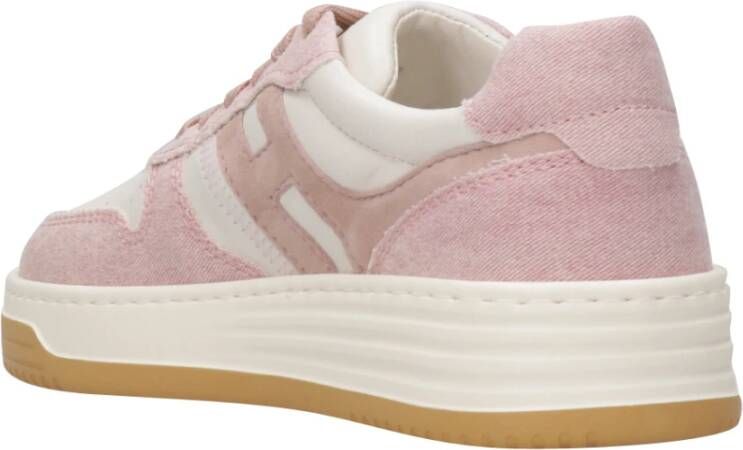 Hogan Retro Vibes Sneakers Pink Dames