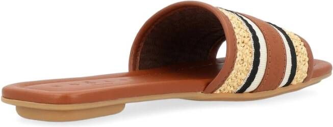 Hogan Ribbon Sandaal Brown Dames