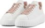 Hogan Roze Leren Sneakers White Dames - Thumbnail 2